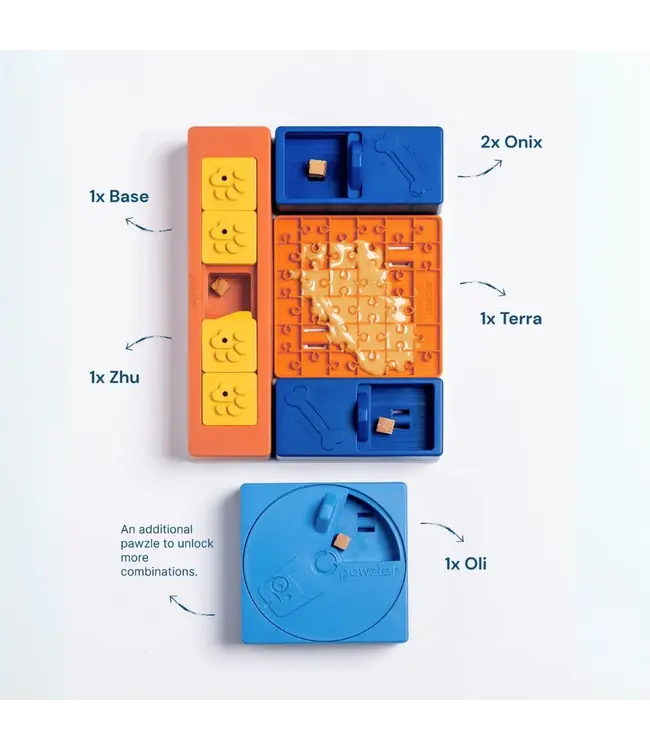 Pawzler - Intelligenzspielzeug Beginner Set - Level 1