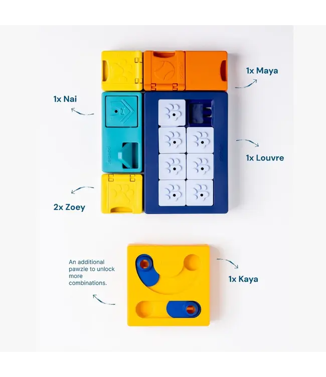 Pawzler - Intelligenzspielzeug Smarty Set - Level 2