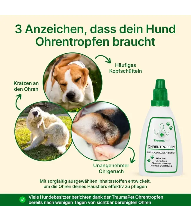 TraumaPet - Ohrentropfen (50 ml)