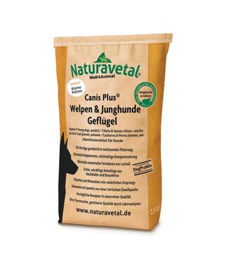 Naturavetal - Canis Plus® Welpen & Junghunde Geflügel