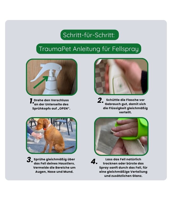 TraumaPet - Fellspray (200ml)