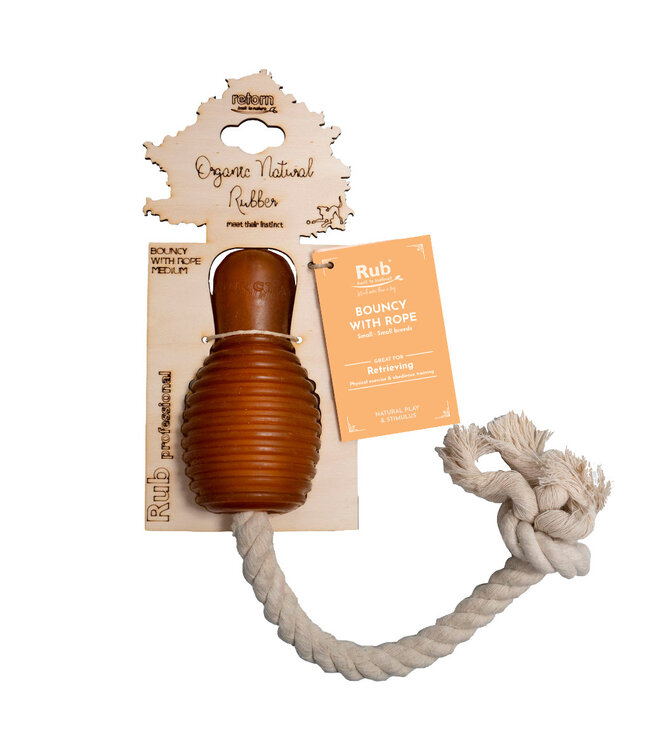 Pocurull - Hundespielzeug Rub Bouncy & Rope