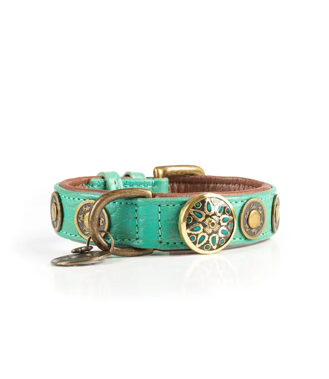 Dog with a Mission - Hippie Hundehalsband M / 2,5cm breit