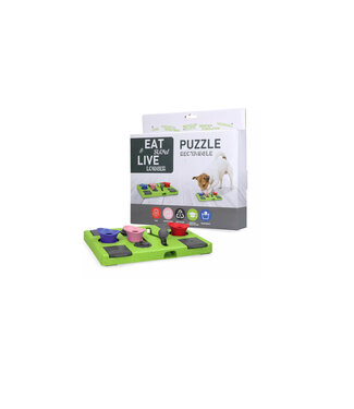 Hofmann Animal Care - Intelligenzspielzeug Eat Slow Live Longer Puzzle Rectangle