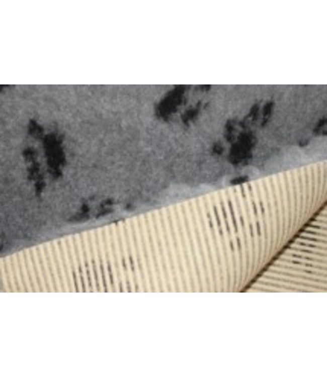 brustgeschirr - Kuscheldecke Soft 30 braun mit schwarzen Pfötchen