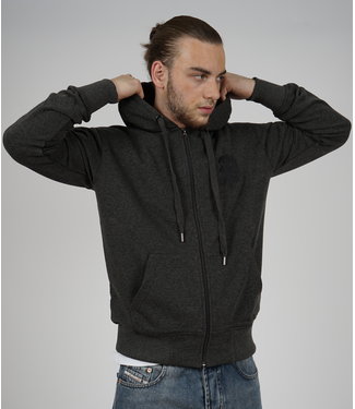 PICALDI Zip Hoodie Initial - Anthrazit