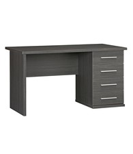 BEUK 68 x 130 - 72cm Hoog - Bureau 4 Laden - Zwart - Wouw (Nederlands Product)