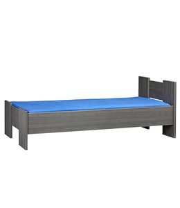 BEUK Eenpersoonsbed 90x210 Zwart - Wouw