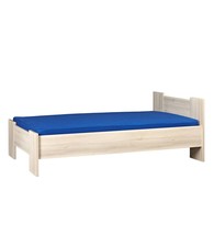 BEUK Bedframe 140X200 cm - Incl Middenbalk - Licht Hout - Wouw (Nederlands Product)