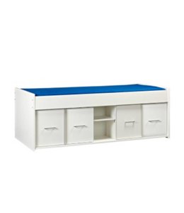 BEUK Bedframe Incl Deuren - Wit - Budel