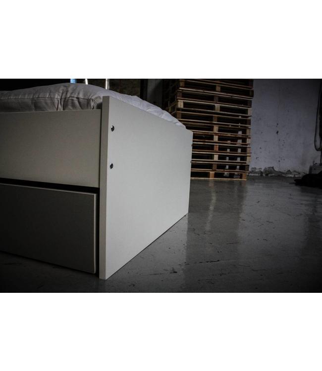 BEUK Bedframe 90X210 cm - Wit - Budel (Nederlands Product)
