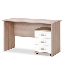 BEUK Rolcontainer - 3 laden - Wit