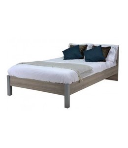 BEUK Twijfelaarbed 120x220 Donkergrijs hout - Best