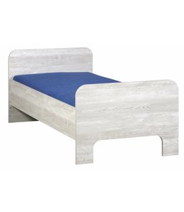 BEUK Seniorenbed 90x210 - licht grijs - Breda