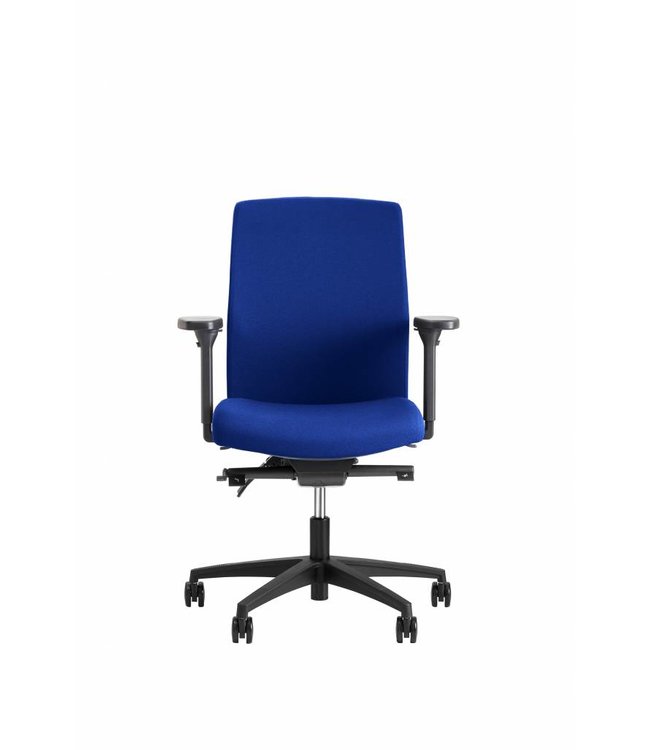 Beta Stoelen Bureaustoel | Be Noble - Middelhoge Rug - Blauw (Nederlands Product)