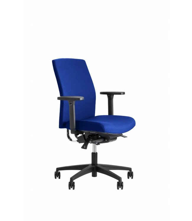 Beta Stoelen Bureaustoel | Be Noble - Middelhoge Rug - Blauw (Nederlands Product)