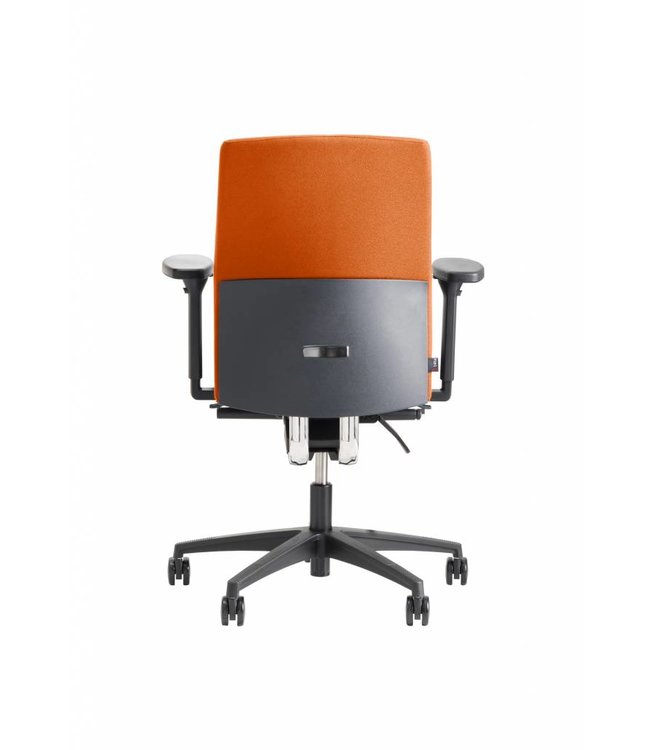 Beta Stoelen Bureaustoel | Be Noble - Middelhoge Rug - Oranje (Nederlands Product)