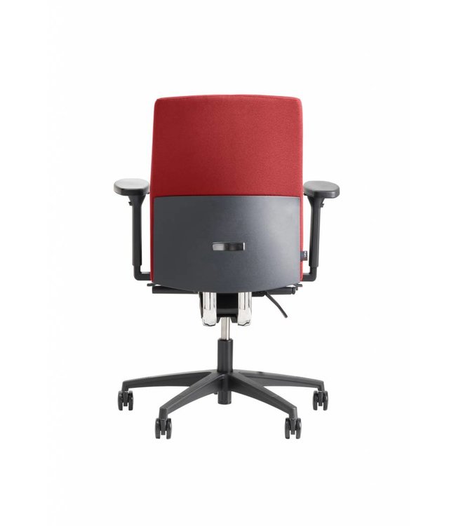 Beta Stoelen Bureaustoel | Be Noble - Middelhoge Rug - Rood (Nederlands Product)