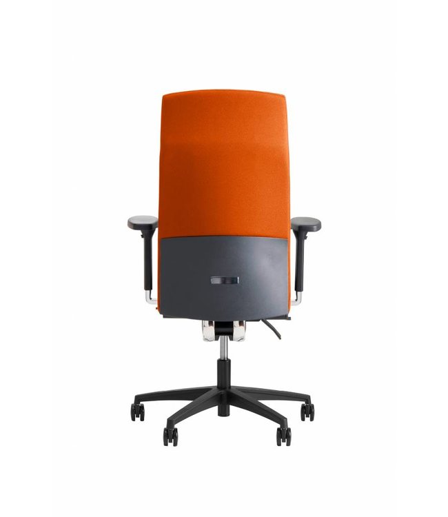 Beta Stoelen Bureaustoel | Be Noble - Hoge Rug - Oranje - NEN EN 1335 (Nederlands product)
