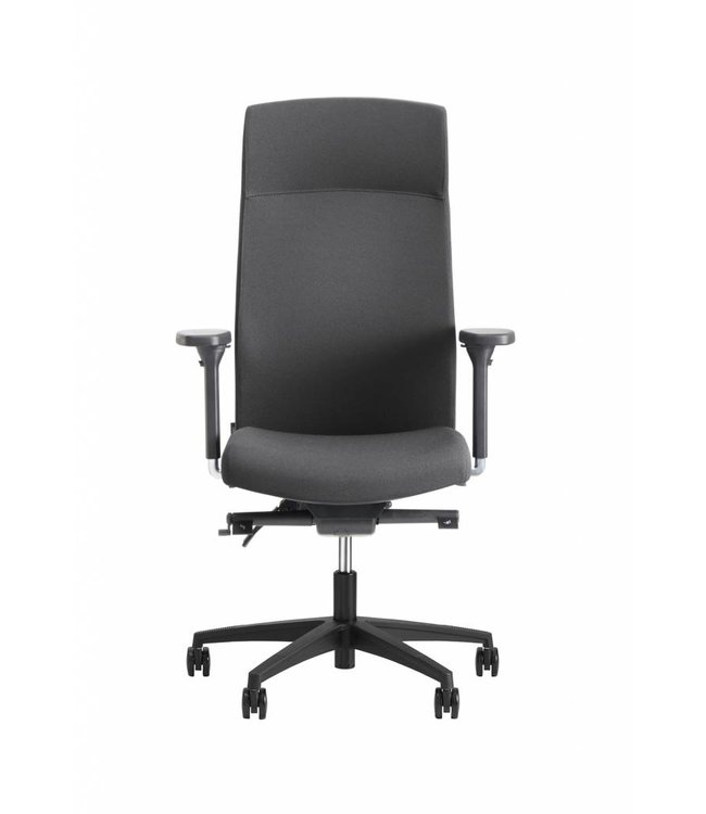 Beta Stoelen Bureaustoel | Be Noble - Hoge Rug - Grijs - NEN EN 1335 (Nederlands product)