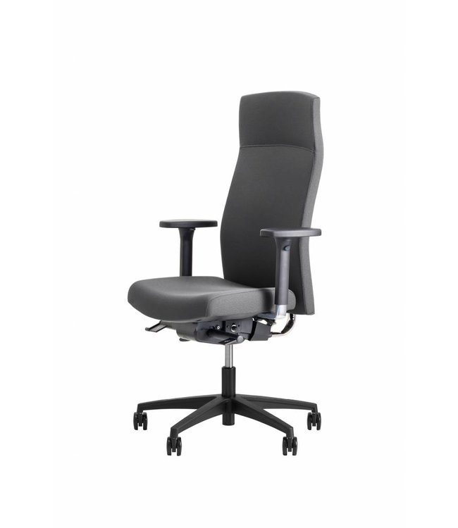 Beta Stoelen Bureaustoel | Be Noble - Hoge Rug - Grijs - NEN EN 1335 (Nederlands product)