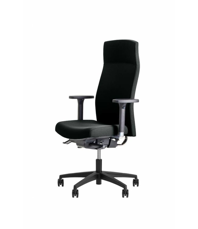Beta Stoelen Bureaustoel | Be Noble - Hoge Rug - Zwart - NEN EN 1335 (Nederlands product)