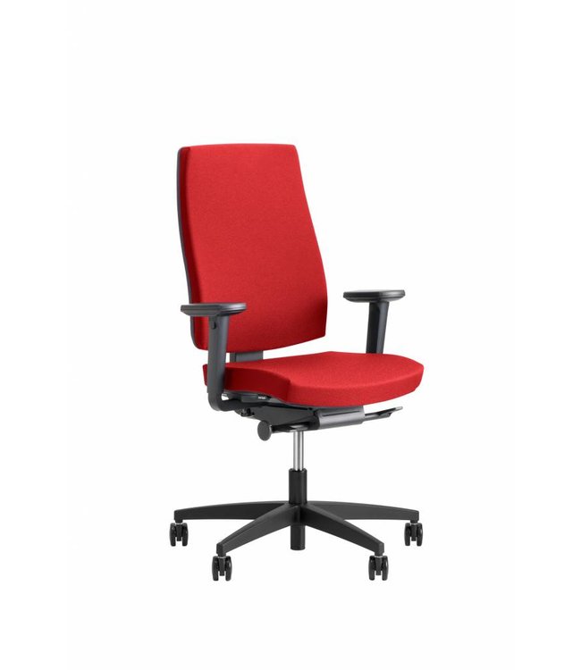 Beta Stoelen Bureaustoel | Be Sure - Rood - NEN EN 1335 (Nederlands product)