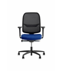 Be by Beta Stoelen Bureaustoel Be Fine - Blauw - NEN EN 1335