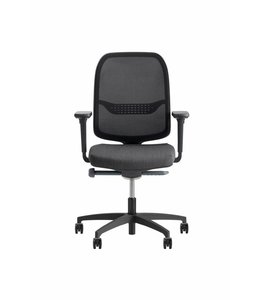 Be by Beta Stoelen Bureaustoel Be Fine - Grijs - NEN EN 1335
