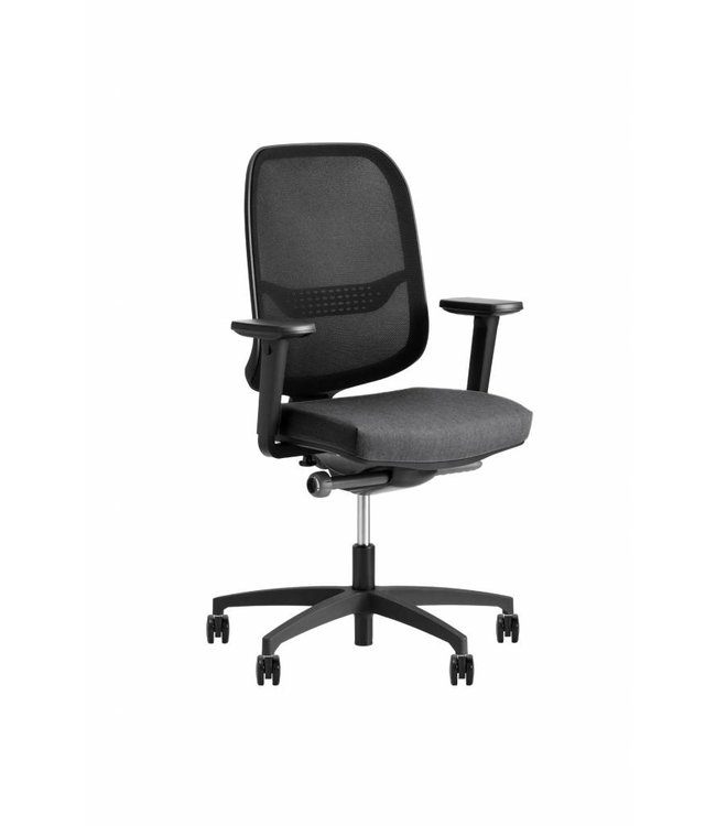 Beta Stoelen Bureaustoel | Be Fine - Grijs - NEN EN 1335 (Nederlands product)