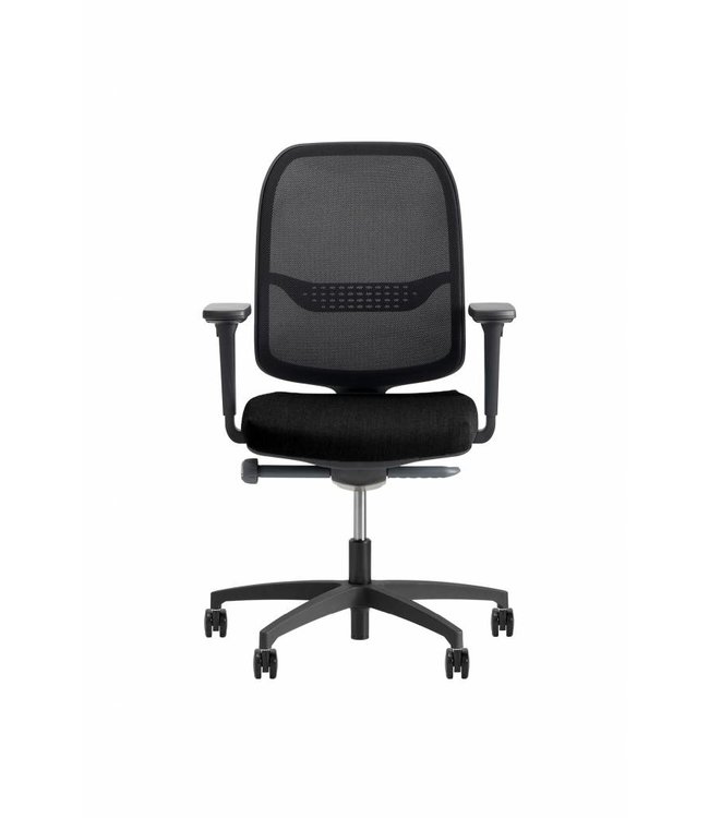 Beta Stoelen Bureaustoel | Be Fine - Zwart - NEN EN 1335 (Nederlands product)