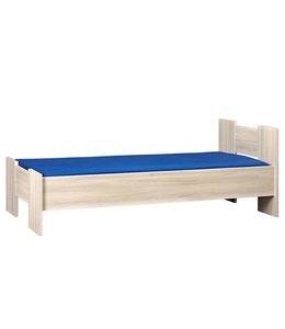BEUK Bedframe 160X200 cm - incl middenbalk - Licht Hout - Wouw