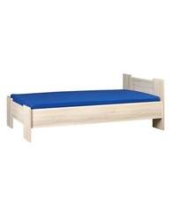 BEUK Bedframe 180X210 cm - Incl. Middenbalk - Licht Hout - Wouw (Nederlands Product)