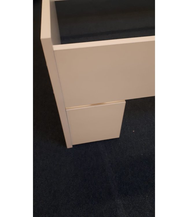 Tussenstuk Bed - wit - t.b.v. vulling laden - 220 cm