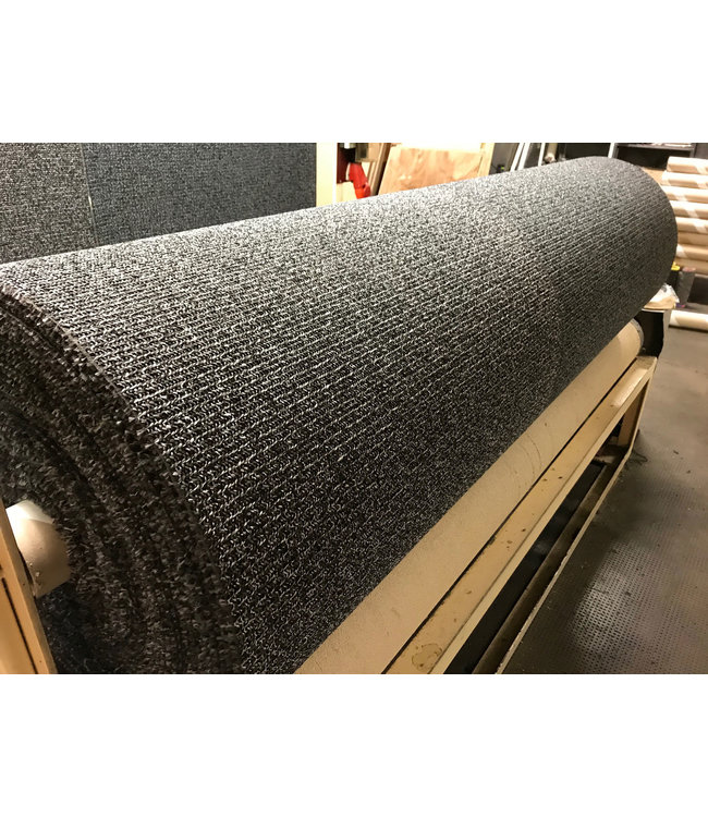 PROMAT Schoonloopmat op rol | Loper | 200 cm breed | Professioneel | Grijs  (Nederlands Product)