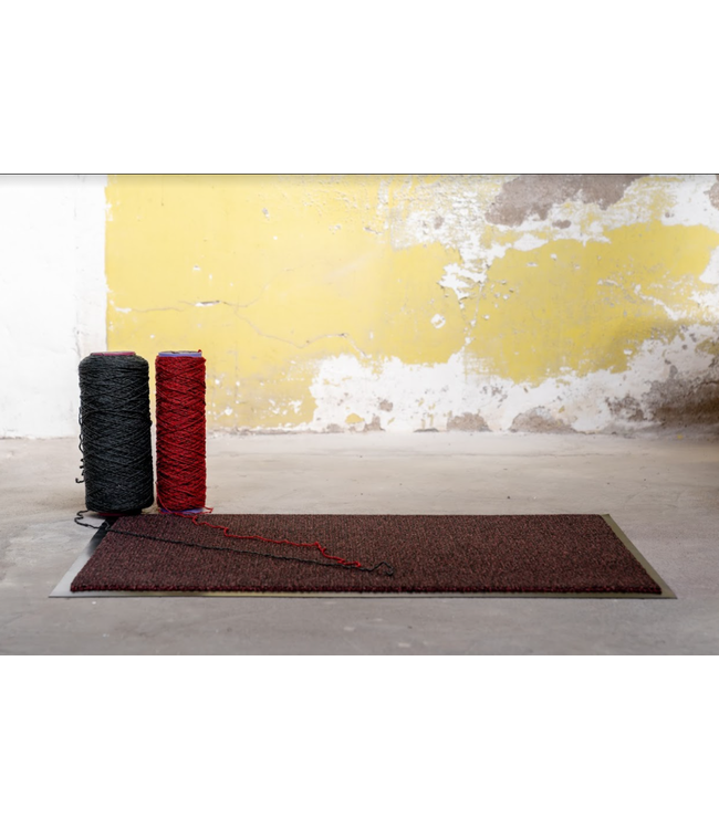 PROMAT Droogloopmat 90 x 60 | Professioneel | Rood  (Nederlands Product)