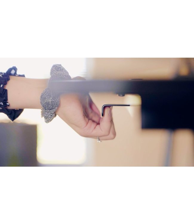 VEPA Homefit Thuiswerkplek | Zit Sta Bureau | 61 - 118cm | Electrisch | Eiken (Nederlands Product - BUUR Collectie)