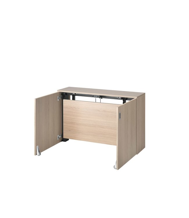 VEPA Homefit Thuiswerkplek | Zit Sta Bureau | 61 - 118cm | Electrisch | Eiken (Nederlands Product - BUUR Collectie)