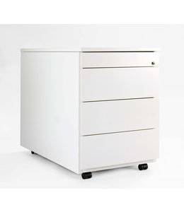 VEPA Ladenblok Metaal - Wit - pennenlade / 3 laden A6 - 100% recyclebaar