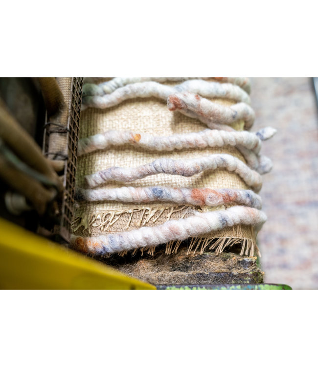 Barefoot Wollen Vloerkleed | New Zeeland | 140 x 200 | Zwart  (Op Maat - Nederlands Product)