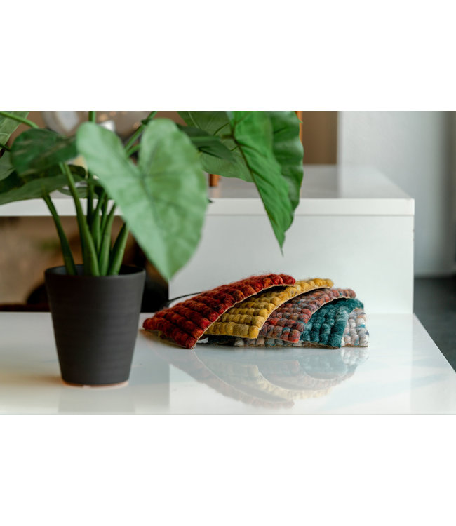 Barefoot Wollen Vloerkleed | New Zeeland | 140 x 200 | Zwart  (Op Maat - Nederlands Product)