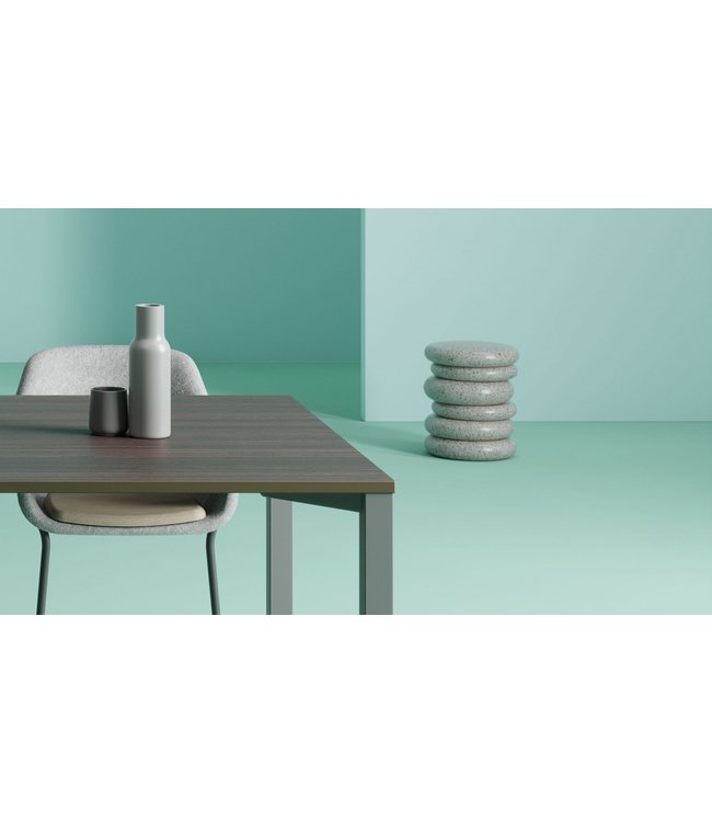 VEPA Wybelt - Confetti - 100% gerecycled - Wiebel kruk voor thuis of op kantoor (Nederlands Product - BUUR Collectie)