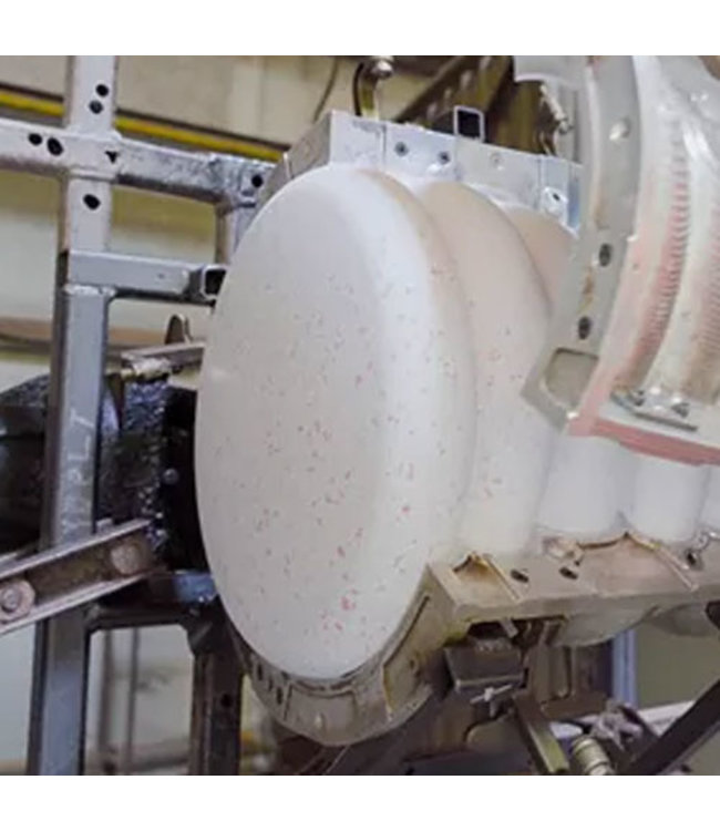 VEPA Wybelt - Confetti - 100% gerecycled - Wiebel kruk voor thuis of op kantoor (Nederlands Product - BUUR Collectie)