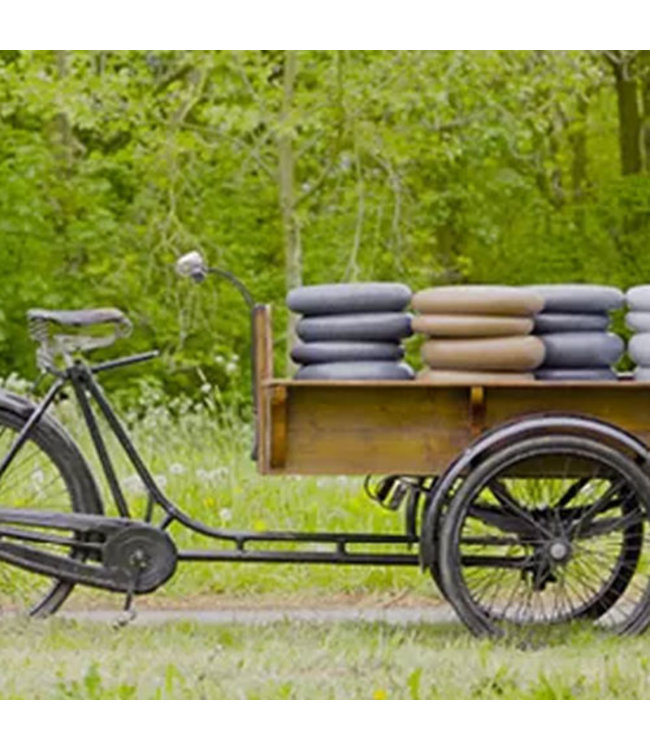 VEPA Wybelt - Confetti - 100% gerecycled - Wiebel kruk voor thuis of op kantoor (Nederlands Product - BUUR Collectie)