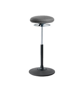 Beta Stoelen Ergonomische werkkruk Be Steady - Blazer Licht - Zwart voetplaat