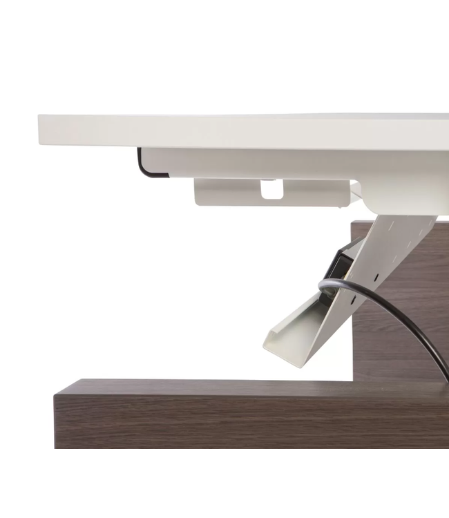 VEPA Kabelgoot - Incl bladbevestigingsbeugels - 160cm bureau (Nederlands Product - BUUR Collectie)