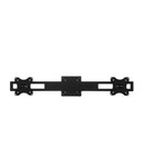Filex Universele Wing - Monitorarm - 2 schermen - Quick Release - zwart