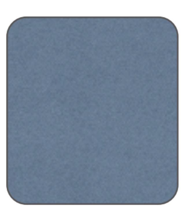 Beta Stoelen Saddle -  Ergonomische Zadelkruk - Blauw- Gepolijst Aluminium Voetplaat - Met Wielen