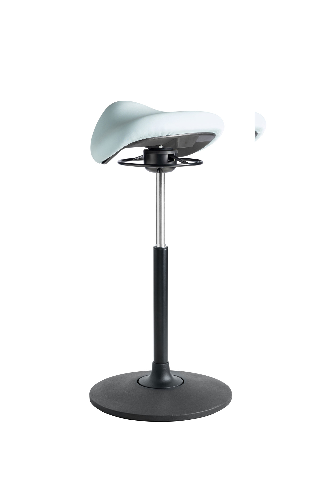 Zadelkruk met rugleuning - Wit/Showroom