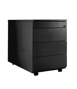 VEPA Ladenblok Metaal - Zwart - pennenlade / 3 laden A6 - 100% recyclebaar